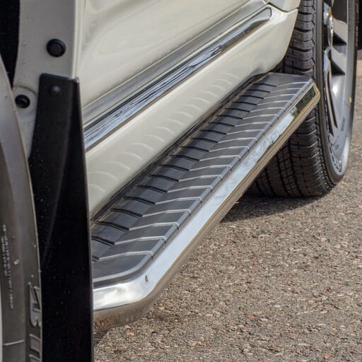 Aries AeroTread 5" x 67" Polished Stainless Running Boards, Select Jeep Renegade - 2051023