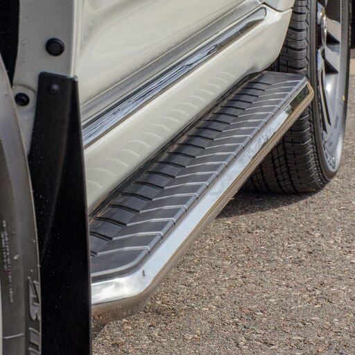 Aries AeroTread 5" x 73" Polished Stainless Running Boards, Select Ford Explorer - 2051040