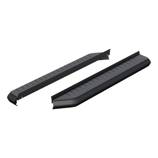 Aries AeroTread 5" x 67" Black Stainless Running Boards (No Brackets) - 2051967