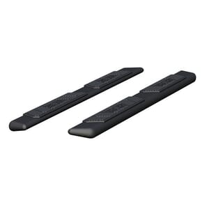Aries AscentStep 5-1/2" x 75" Black Steel Running Boards (No Brackets) - 2057975