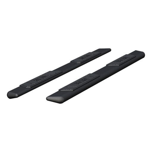 Aries AscentStep 5-1/2" x 91" Black Steel Running Boards (No Brackets) - 2057991