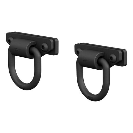 Aries Bolt-On Anti-Rattle D-Rings (9,000 lbs, 2-Pack) - 2081300