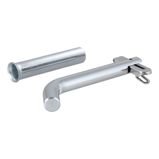 Curt 1/2" Swivel Hitch Pin with 5/8" Adapter (1-1/4" or 2" Receiver, Zinc, Packaged) - 21561