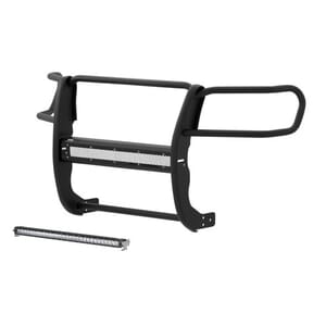Aries Pro Series Black Steel Grille Guard with Light Bar, Select Toyota Tacoma - 2170001