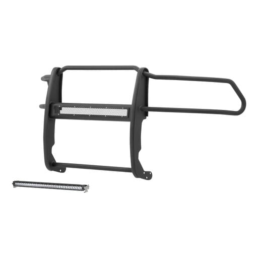 Aries Pro Series Black Steel Grille Guard with Light Bar, Select Dodge, Ram 1500 - 2170028