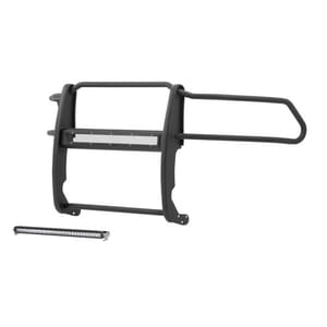 Aries Pro Series Black Steel Grille Guard with Light Bar, Select Dodge, Ram 1500 - 2170028