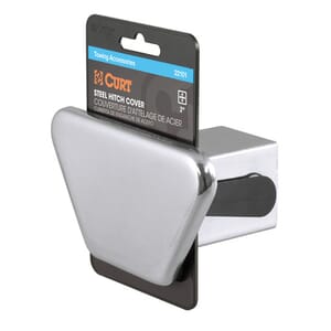 Curt 2" Chrome Steel Hitch Tube Cover (Packaged) - 22101