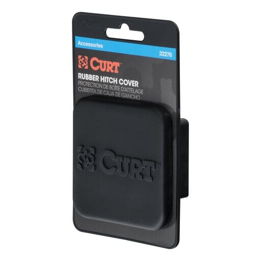 Curt 2" Rubber Hitch Tube Cover (Packaged) - 22276