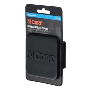 Curt 2" Rubber Hitch Tube Cover (Packaged) - 22276