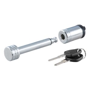 Curt 1/2" Hitch Lock (1-1/4" Receiver, Barbell, Chrome) - 23501