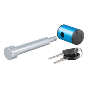 Curt 5/8" Hitch Lock (2" or 2-1/2" Receiver, Right-Angle, Chrome) - 23504