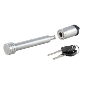 Curt 5/8" Hitch Lock (2" or 2-1/2" Receiver, Barbell, Stainless) - 23519