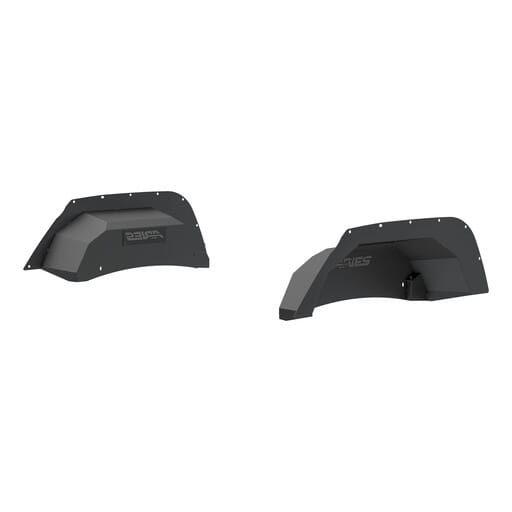 Aries Jeep Wrangler JK Aluminum Rear Inner Fender Liners - 2500350