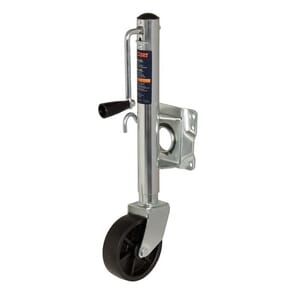 Curt Marine Trailer Jack with 6" Wheel (1,000 lbs, 10" Travel) - 25004