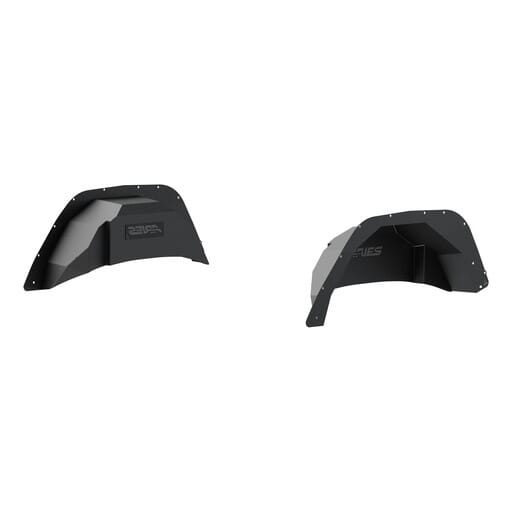 Aries Jeep Wrangler JL Aluminum Rear Inner Fender Liners - 2500550