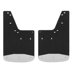 LUVERNE Front or Rear 12" x 20" Textured Rubber Mud Guards, Select Dodge Ram (2 Flaps) - 250230