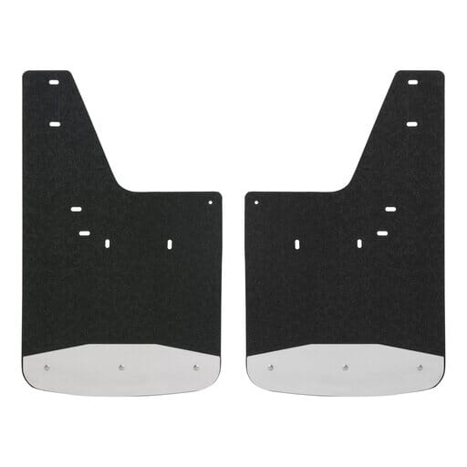 Luverne Rear 12" x 20" Rubber Mud Guards, Select Dodge, Ram 1500, 2500 (2 Flaps) - 250931