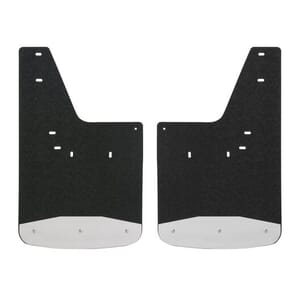 Luverne Rear 12" x 20" Rubber Mud Guards, Select Dodge, Ram 1500, 2500 (2 Flaps) - 250931