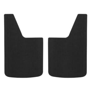 LUVERNE Universal Front or Rear 12" x 20" Textured Rubber Mud Guards (2 Flaps) - 251030