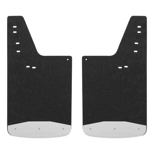 LUVERNE Front or Rear 12" x 23" Rubber Mud Guards, Select Ford Super Duty (2 Flaps) - 251123