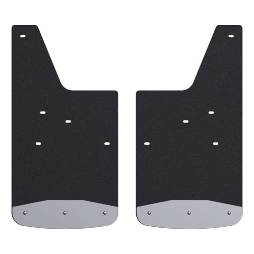 LUVERNE Front 12" x 23" Rubber Mud Guards, Chevy Silverado 2500, 3500 HD (2 Flaps) - 251450
