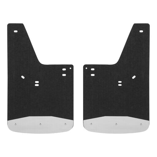 LUVERNE Front or Rear 12" x 20" Textured Rubber Mud Guards, Select Ford F-150 (2 Flaps) - 251520