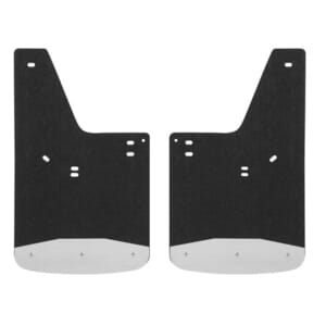 LUVERNE Front or Rear 12" x 20" Textured Rubber Mud Guards, Select Ford F-150 (2 Flaps) - 251520