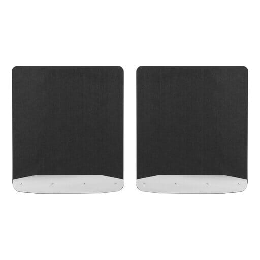 LUVERNE Universal Dually 20" x 23" Textured Rubber Mud Guards (2 Flaps) - 252023