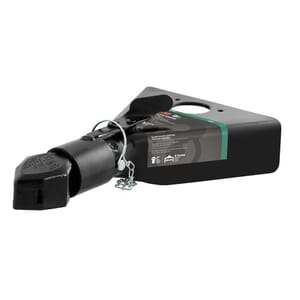 Curt 2" A-Frame Coupler with Sleeve-Lock (7,000 lbs, Black) - 25217