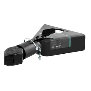 Curt 2-5/16" A-Frame Coupler with Sleeve-Lock (12,500 lbs, Black) - 25227