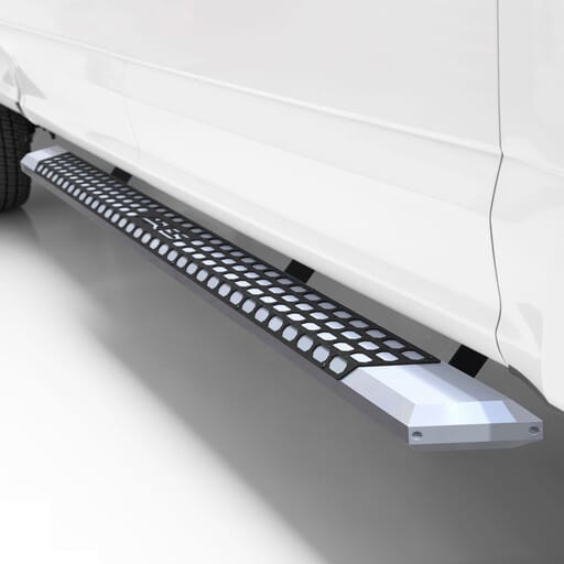 Aries AdvantEDGE 5-1/2" x 75" Chrome Aluminum Side Bars, Select Ram 1500 - 2555050