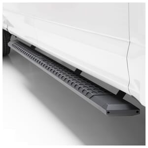 Aries AdvantEDGE 5-1/2" x 91" Black Aluminum Side Bars, Select Ford F250, F350, F450 - 2556024