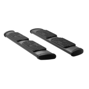 Regal 7 Black Stainless 78" Oval Side Steps, Select Ford F250, F350, F450, F550