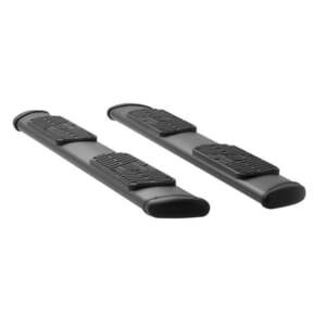 Regal 7 Black Stainless 88" Oval Side Steps, Select Ford F250, F350, F450, F550