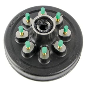 Lippert® Brake Drum Hub Assembly for 8,000-lb. Axle -8 on 6.5", 9/16" Stud - 2772101