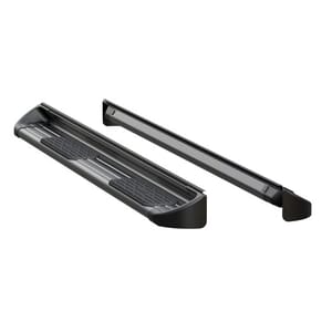 LUVERNE Black Stainless Steel Side Entry Steps (No Brackets) - 280744