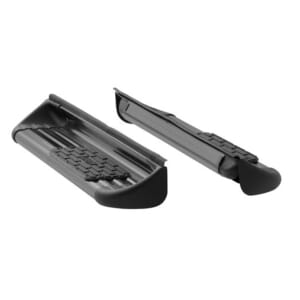 LUVERNE Black Stainless Steel Side Entry Steps, Select Ram 1500, 2500, 3500 Regular Cab - 281031-571031