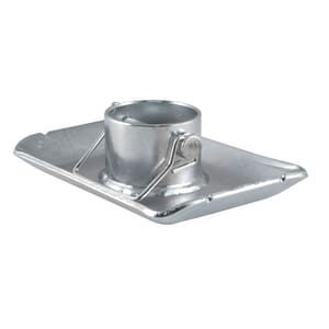 Curt Pin-On Jack Foot (Fits 2" Tube, 2,000 lbs, 1-11/16" Height) - 28272