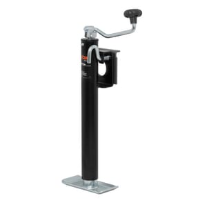 Curt Bracket-Mount Swivel Jack with Top Handle (2,000 lbs, 15" Travel) - 28304