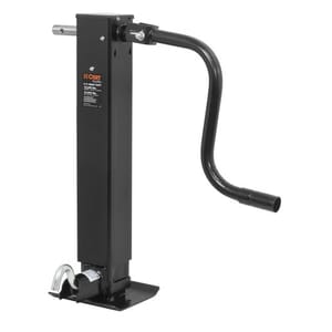Curt Direct-Weld Square Jack with Side Handle (12,000 lbs, 12-1/2" Travel) - 28512