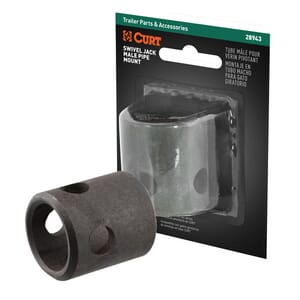 Curt Replacement Swivel Jack Male Pipe Mount (5/8" Pin Hole, Packaged) - 28943