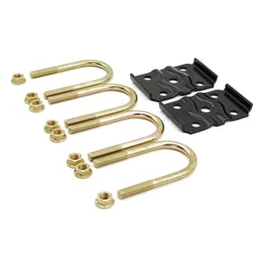 Lippert® Trailer Axle U-Bolt Mounting Kit, 3,500-lb. Axles, 2-3/8" Axle Tube, 1/2"-20 - 297427
