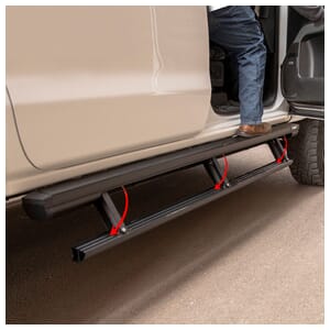 Aries ActionTrac 83.6" Powered Running Boards, Select Jeep Gladiator - 3047975
