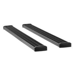 Grip Step 7" x 88" Black Aluminum Running Boards, Select F-150, Mark LT