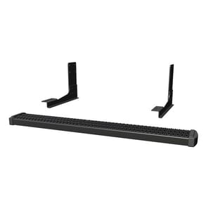 Grip Step 7" x 54" Black Aluminum Rear Step, Select Sprinter 2500, 3500