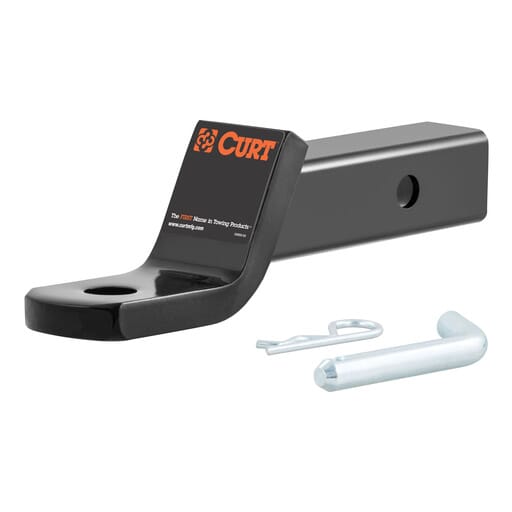 Curt Class 3 Ball Mount with Pin (2" Shank, 7,500 lbs., 2" Drop, 7-1/2" Long, in Box) - 45032