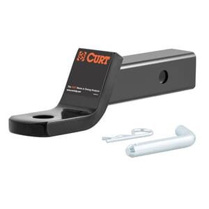 Curt Class 3 Ball Mount with Pin (2" Shank, 7,500 lbs., 2" Drop, 7-1/2" Long, in Box) - 45032