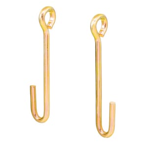 Curt Replacement SecureLatch Trailer Safety Chain Holder Hooks (2-Pack) - 48551