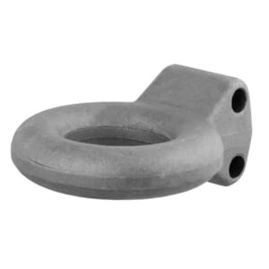 Curt Channel-Style Lunette Ring (12,000 lbs., 3" I.D., Raw) - 48600