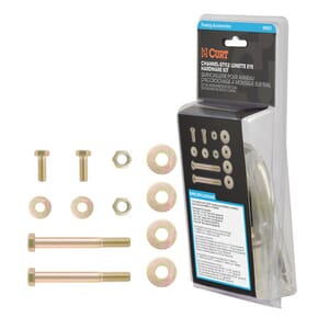 Curt Channel-Style Lunette Ring Hardware Kit - 48621